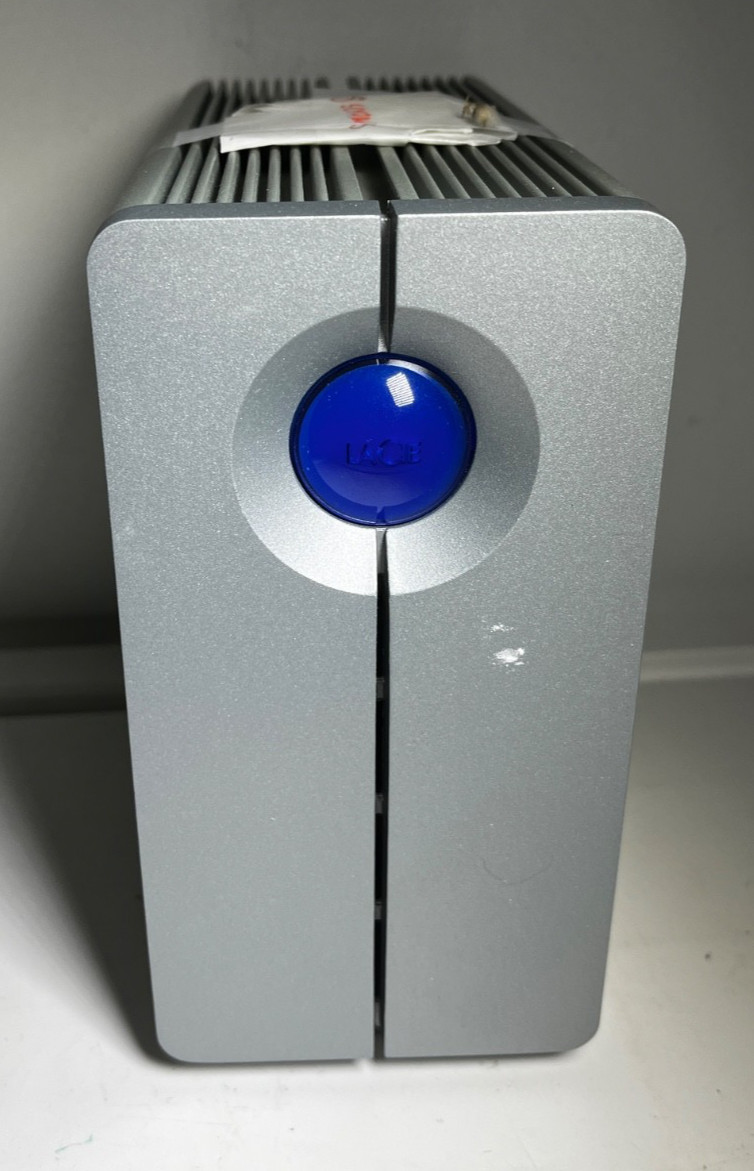 LaCie 2big Quadra External Hard Drive Enclosure - NO HDD/Power Brick - READ