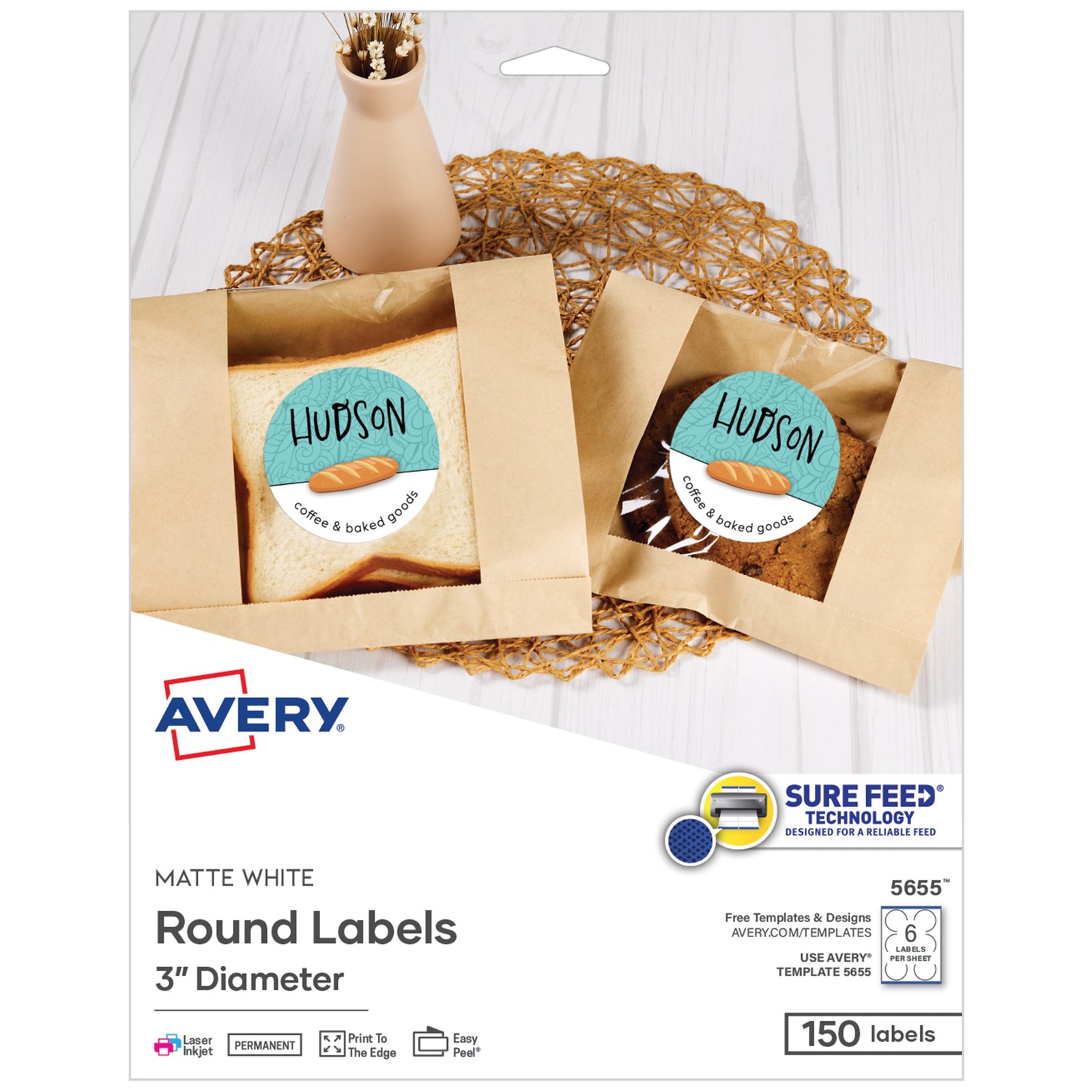 Avery&reg; Multipurpose Label (ave-05655) (ave05655)