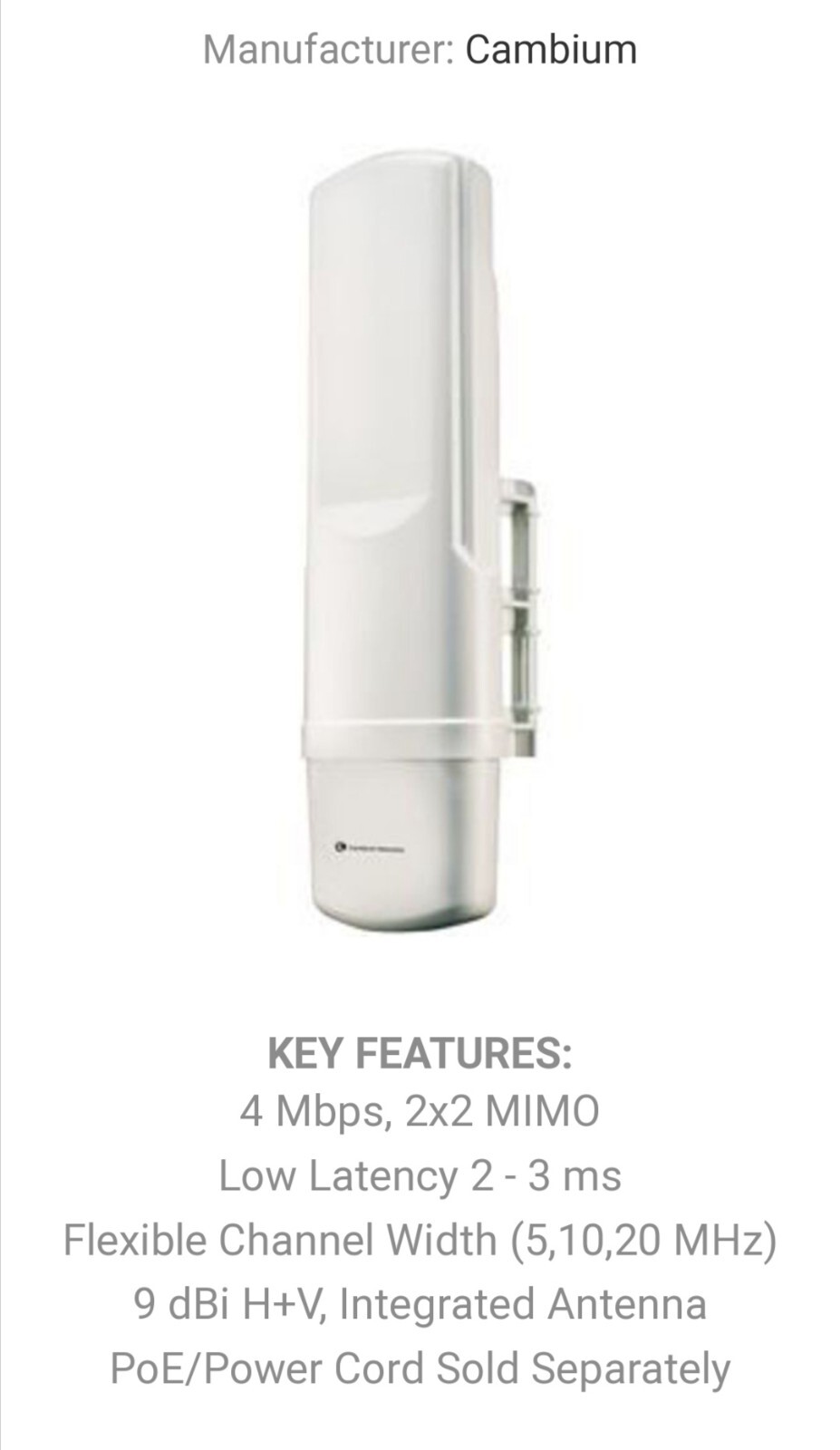 Cambium Networks C054045C001A