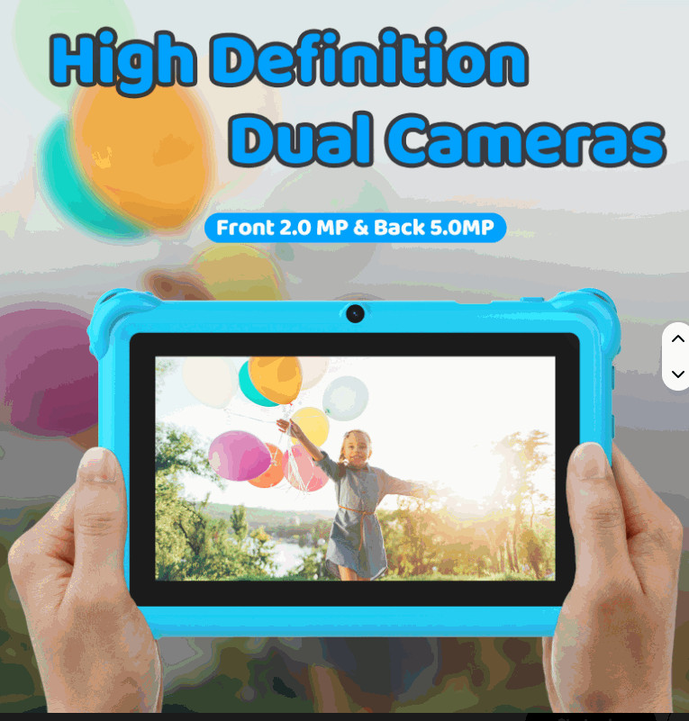 7" Kids Tablet, 4GB RAM, 32GB Storage, IPS Display, Educational Perfect Gift