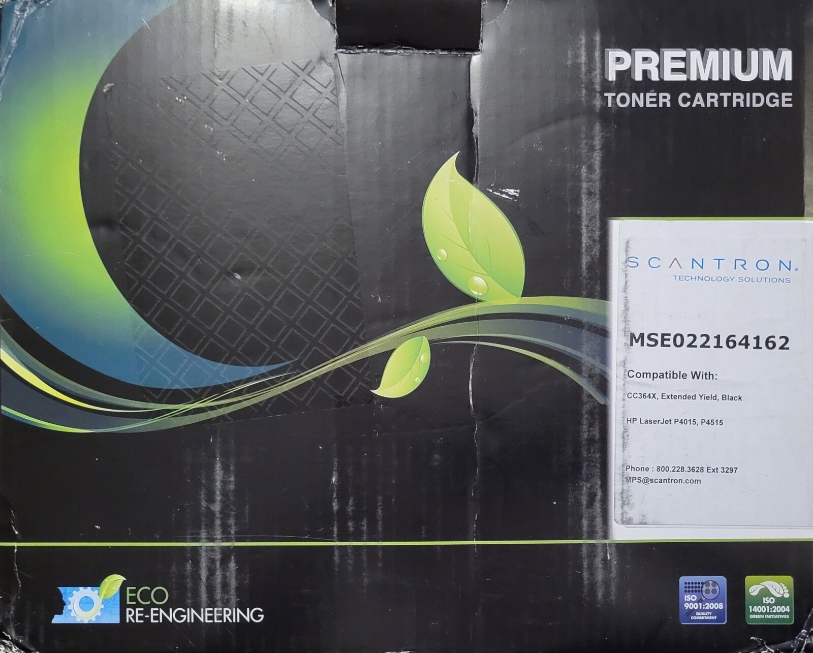 MSE022164162 Toner Cartridge,Extended Yield Black, Compatible With CC364X