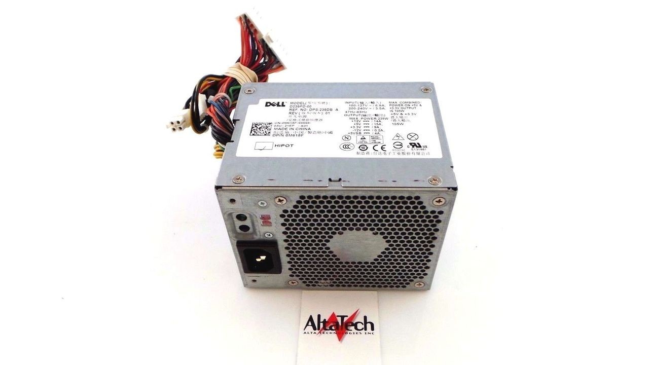 Dell M618F 235W Power Supply D235PD-00 DPS-235DB For Optiplex 380/755-Tested
