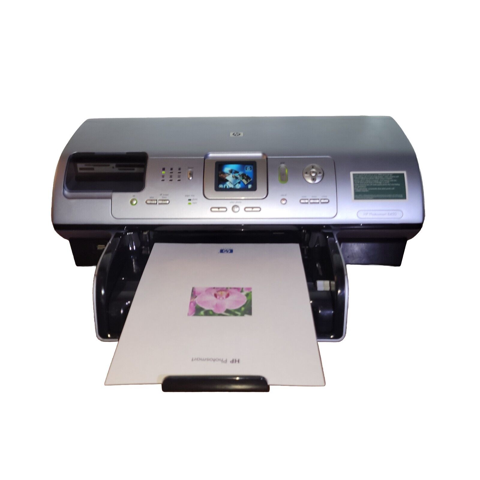 HP Photosmart 8450 Digital Color Photo Inkjet Printer - With HP Power Supply