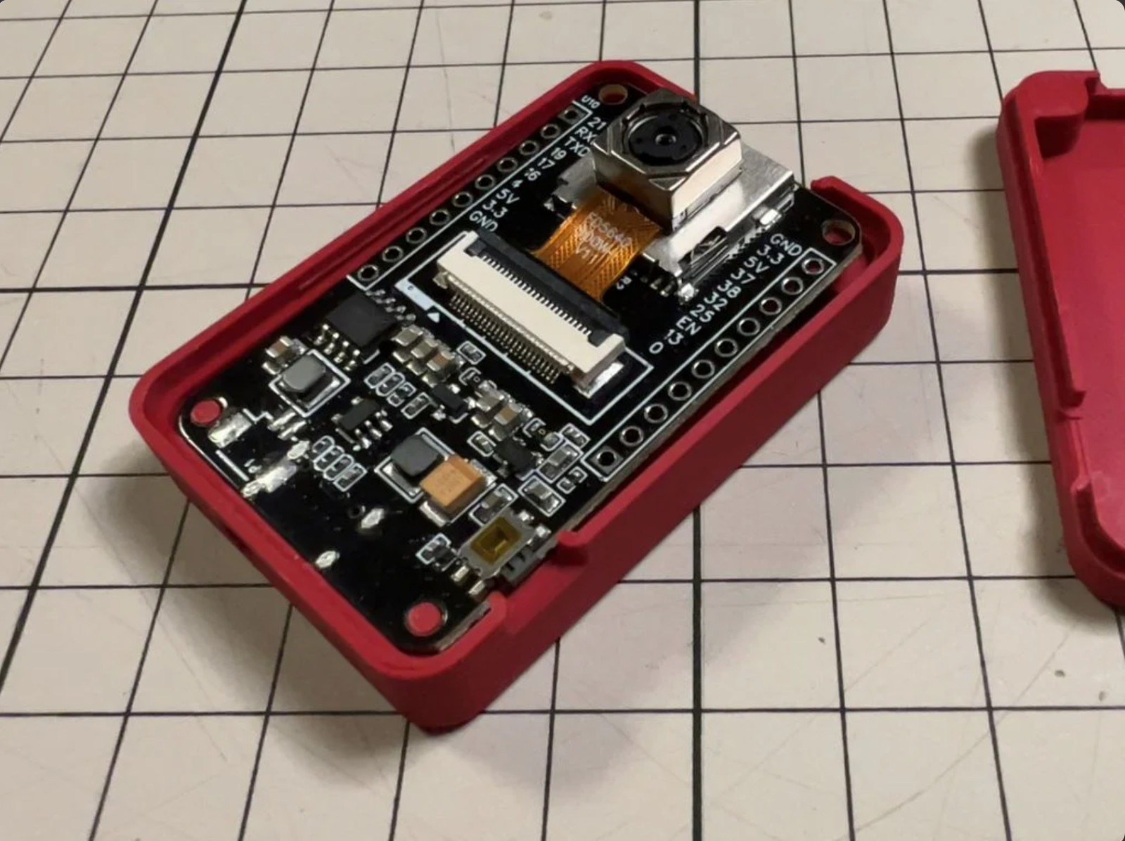 3D Printed Case Enclosure for ESP32-CAM OV5640 (3 PCS)