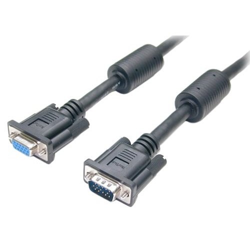 Startech MXT101HQ_50 50ft SVGA Monitor Ext Cable M-F Black