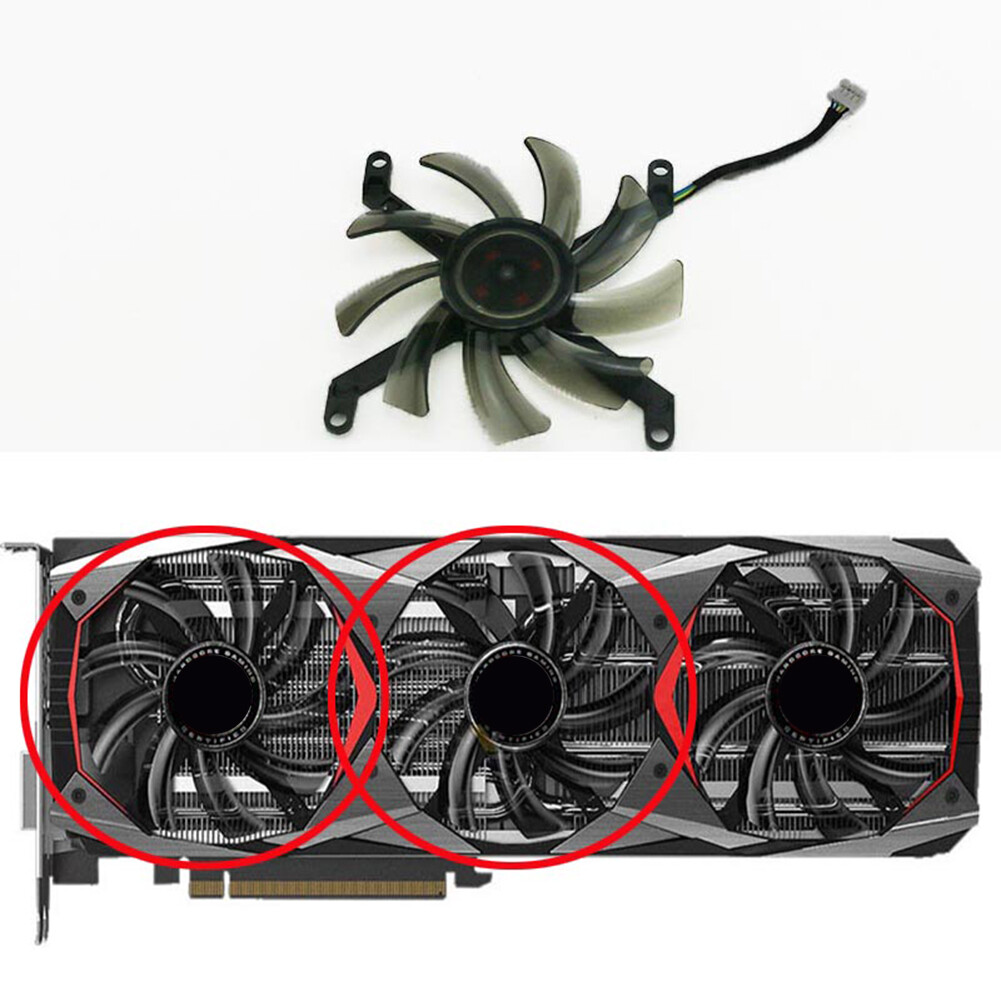T129215SU Cooling fan for Leadtek PNY LEADTEK ManLI GTX1080ti Graphics Card