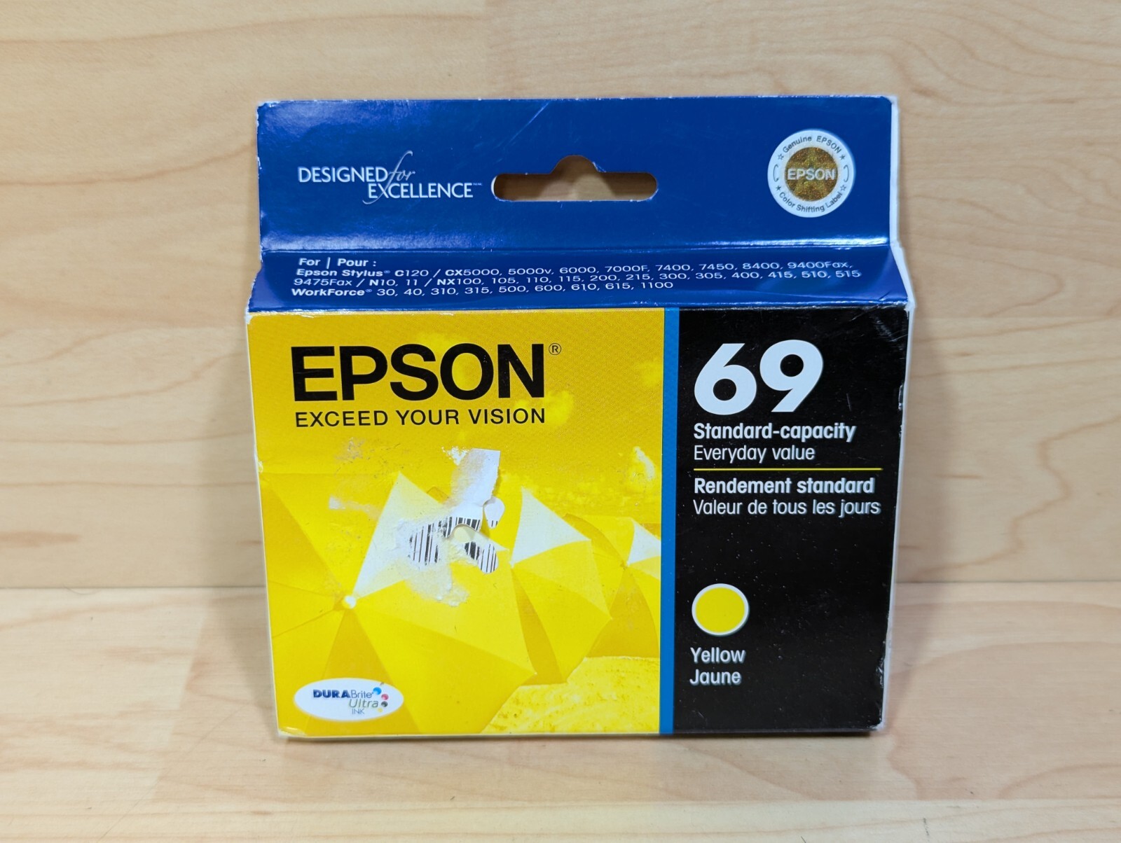 Epson T0694 69 Yellow Ink Cartridge Brand NEW SEALED Standard Capacity