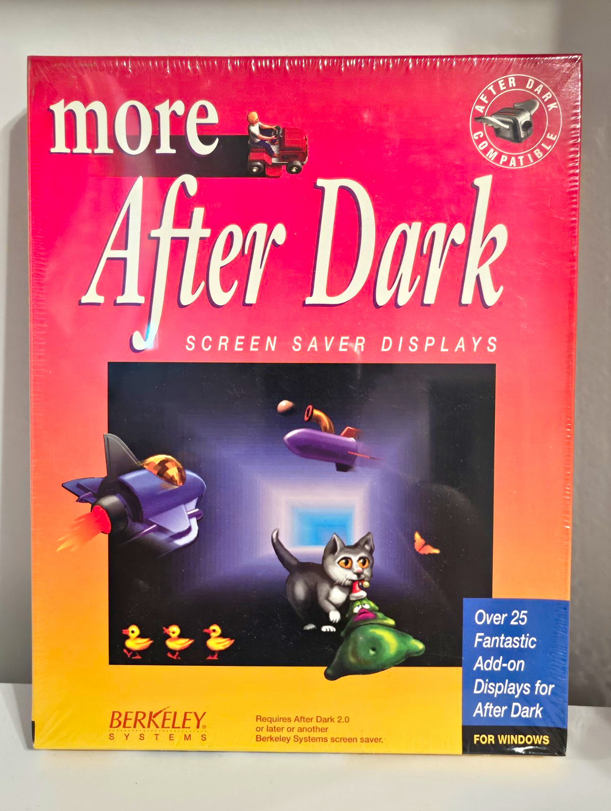 More After Dark Screen Saver Displays Version 1.0 New in Box Sealed Vintage 1993