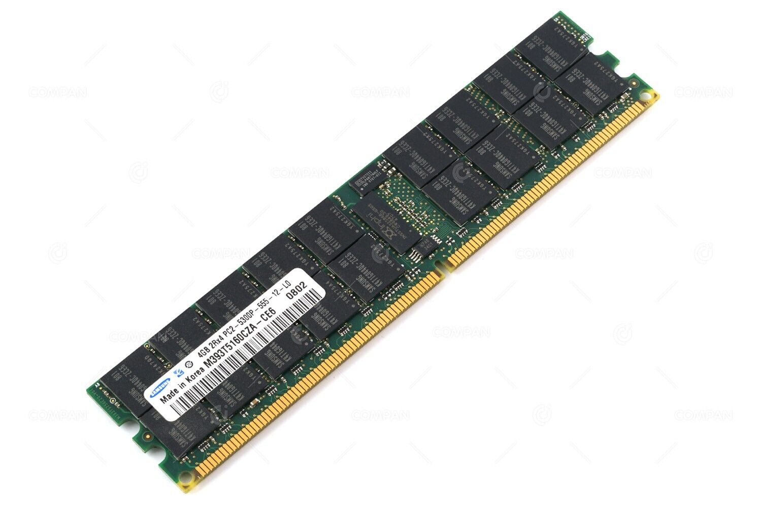 M393T5160CZA-CE6 SAMSUNG DDR2 MEMORY 4GB / 667 MHz / 2RX4 / PC2-5300P
