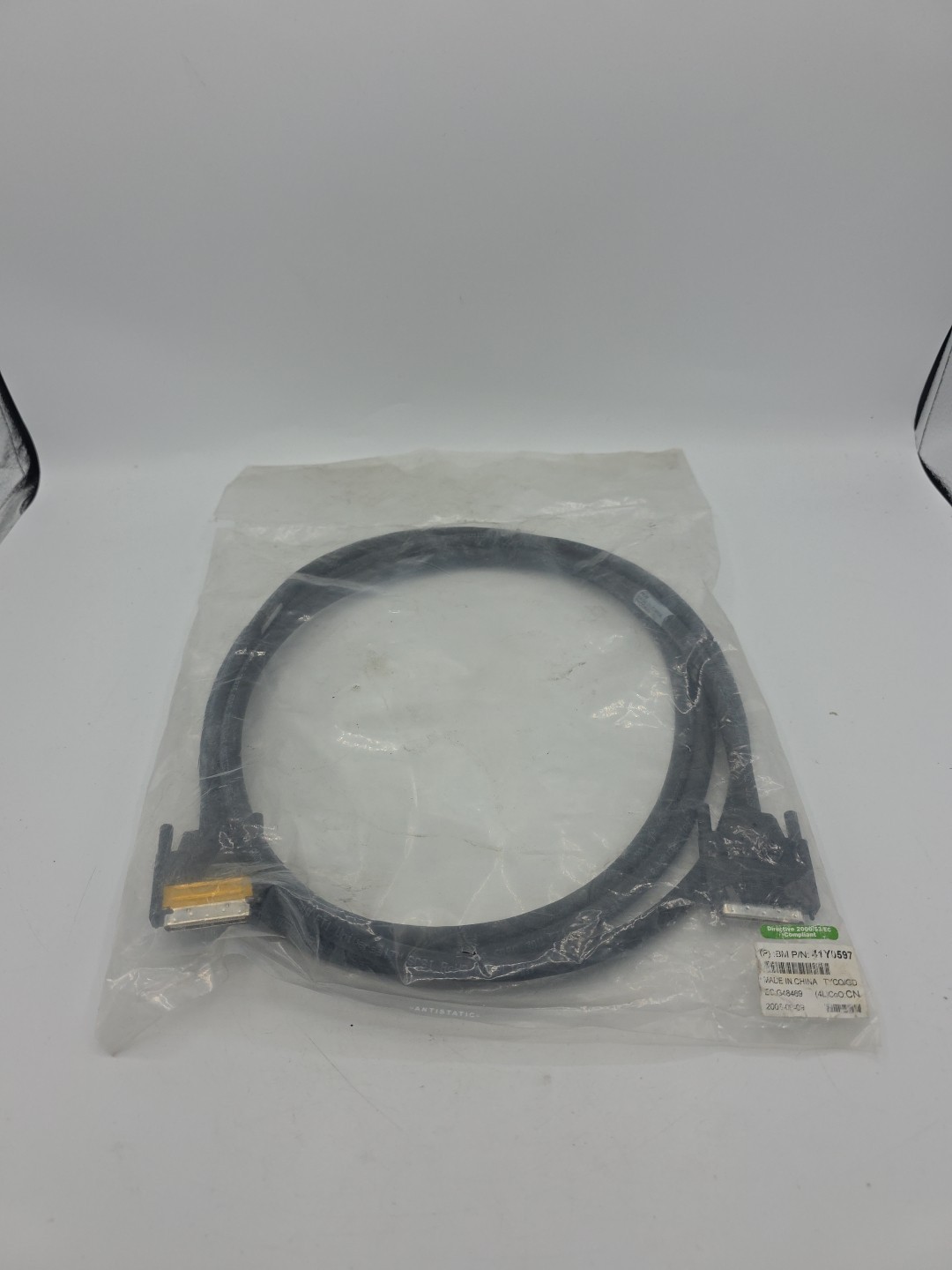 NEW IBM 41Y0597 10' Male-Bad External SCSI Cable 3 Meters New Sealed