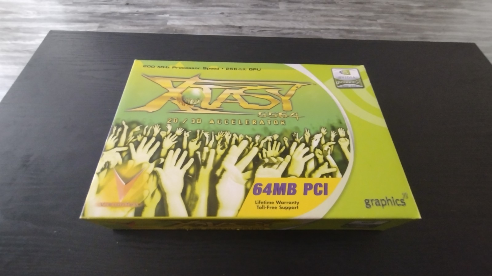 Visiontek Xtasy PCI 64MB nvidia Geforce2 MX400 Open Box TESTED