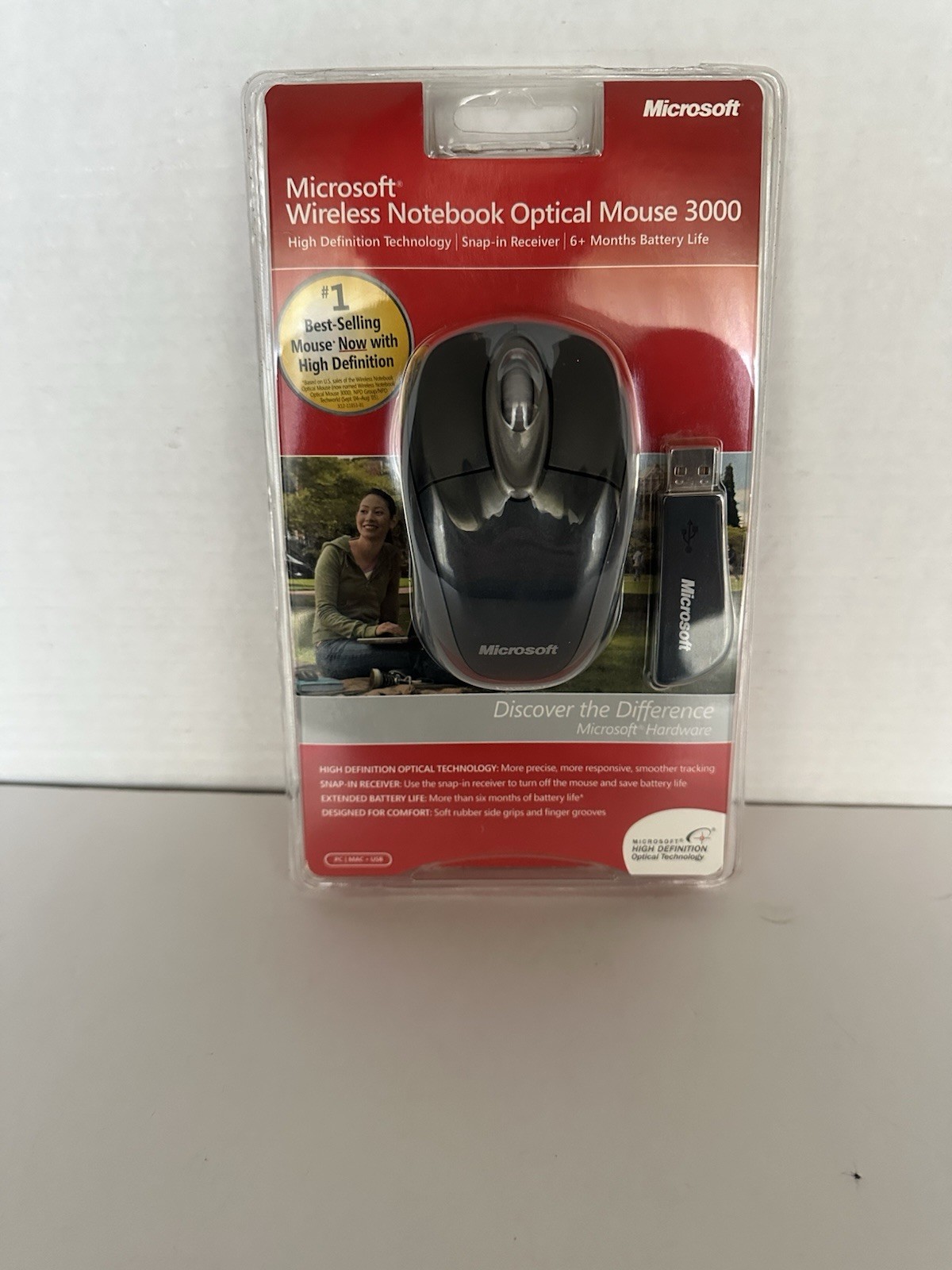Microsoft Wireless Notebook Optical Mouse 3000