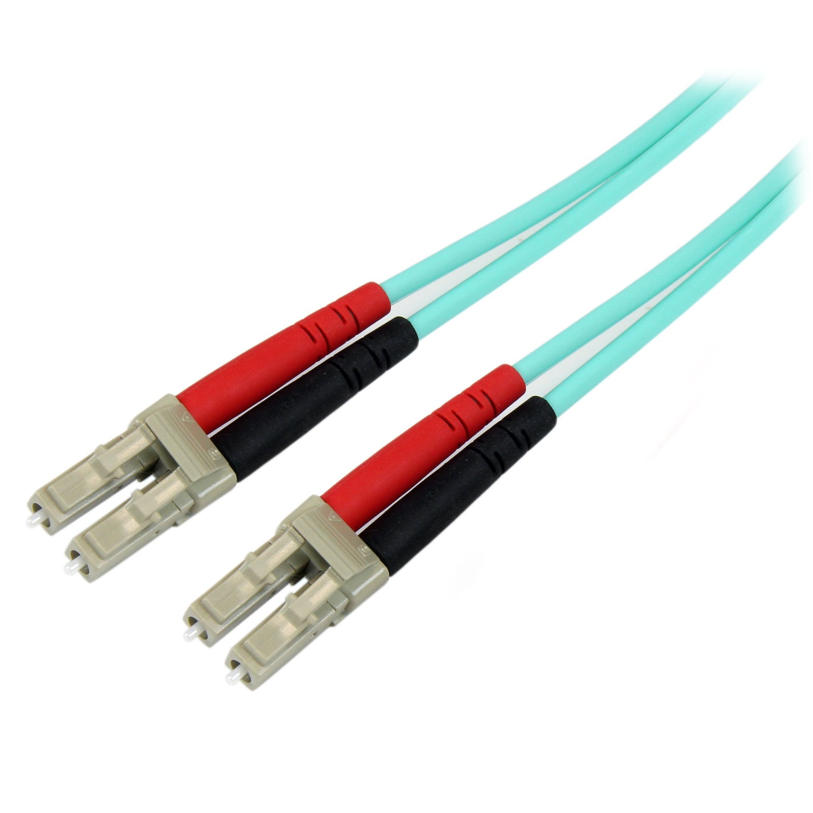 StarTech A50FBLCLC6 6m LC/UPC OM3 Fiber Optic Cable Aqua