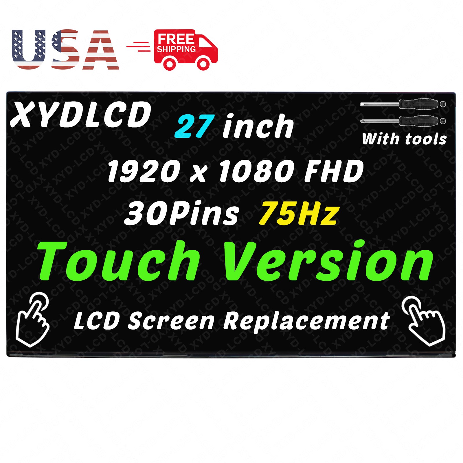 27" LM270WFA-SSB1 LM270WFA SS B1 LM270WFA(SS)(B1) LCD Touch Screen Display Panel