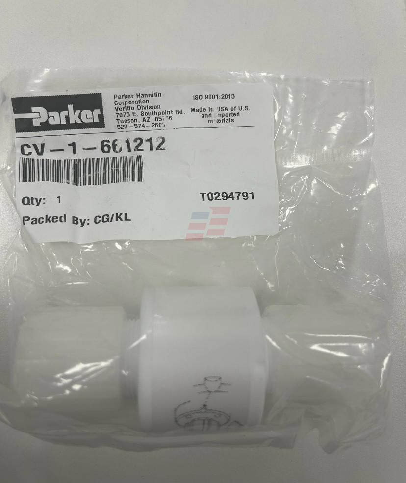 CV-1-661212 new check valve Fedex or DHL