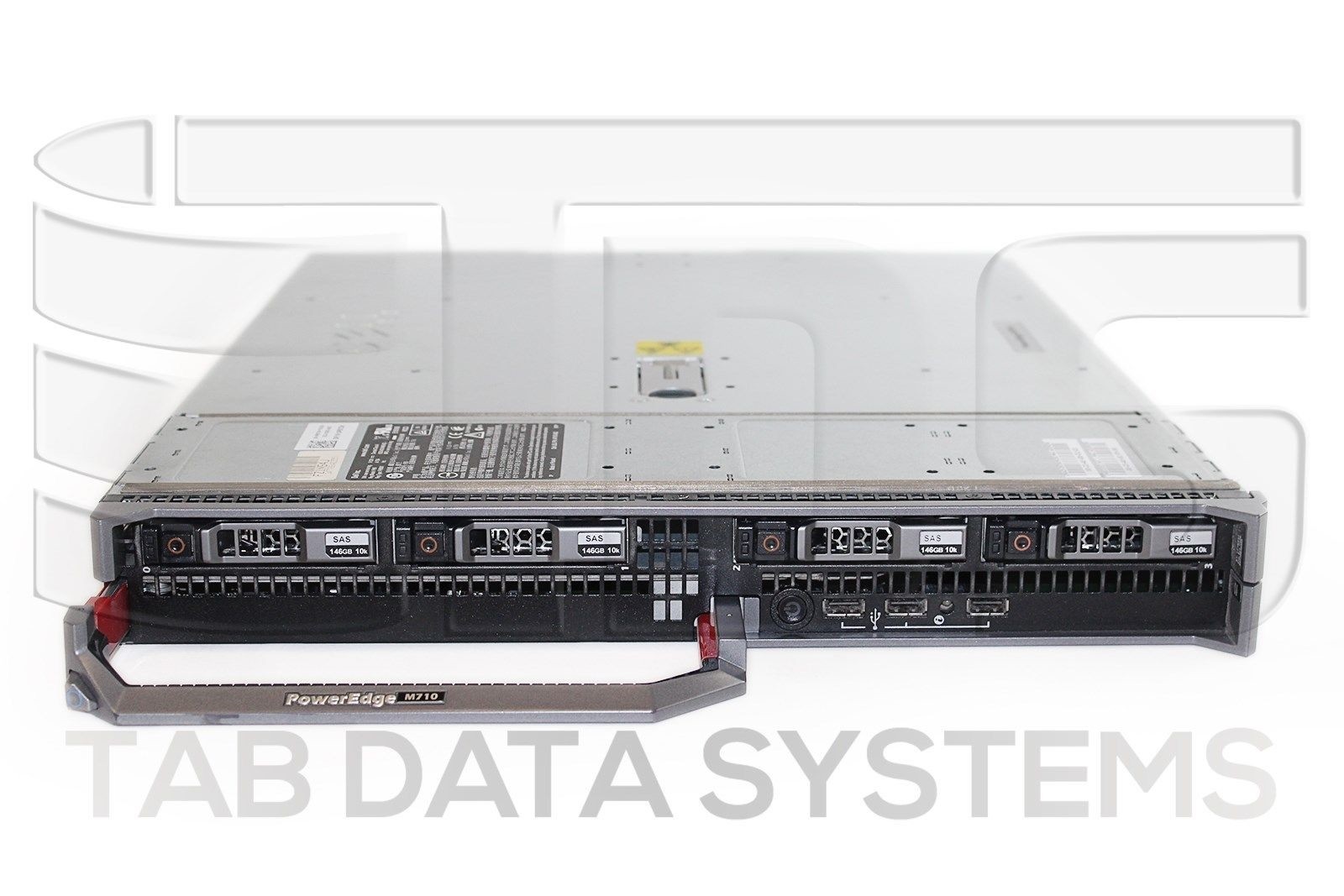 Dell PowerEdge M710 Blade Server P873H 2x Xeon X5670, 96GB RAM, 4x X160K 146GB