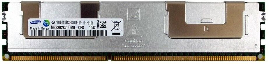 Samsung 16GB 4Rx4 PC3-8500R DDR3 1066 MHz ECC REGISTERED RDIMM Server Memory RAM