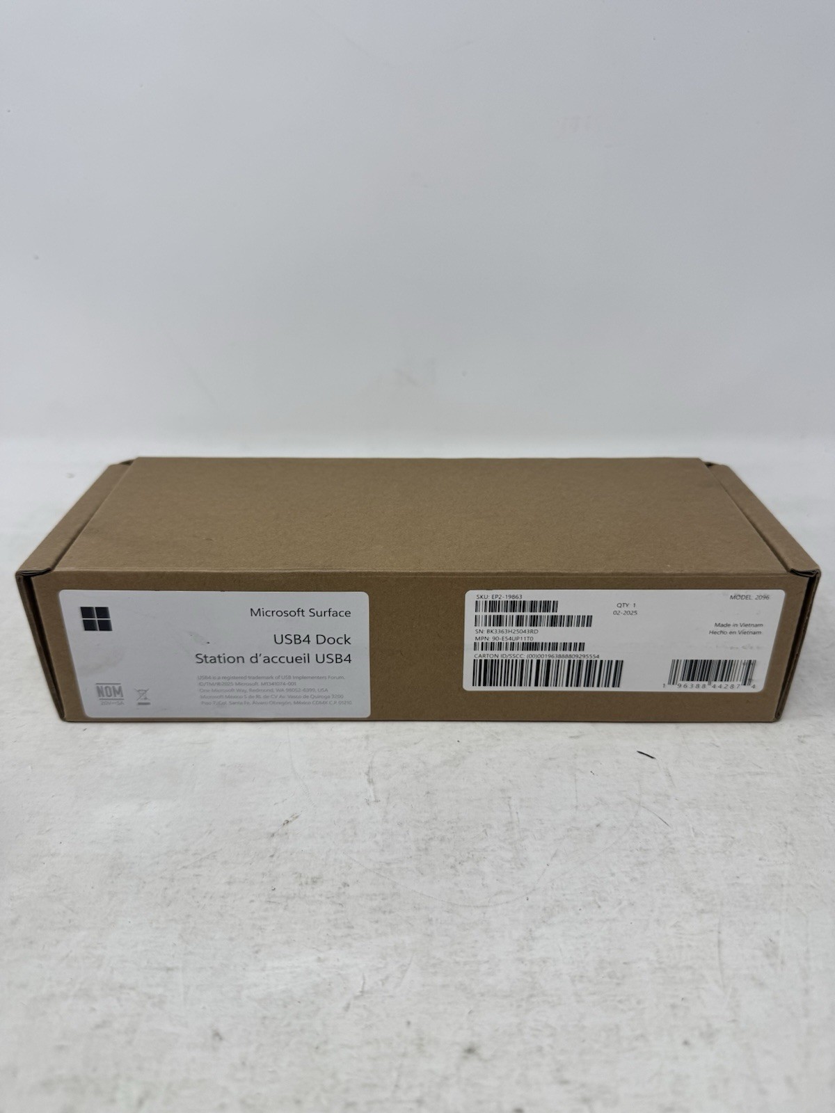 Microsoft Surface USB4 Docking Station - 2096 - EP2-19863