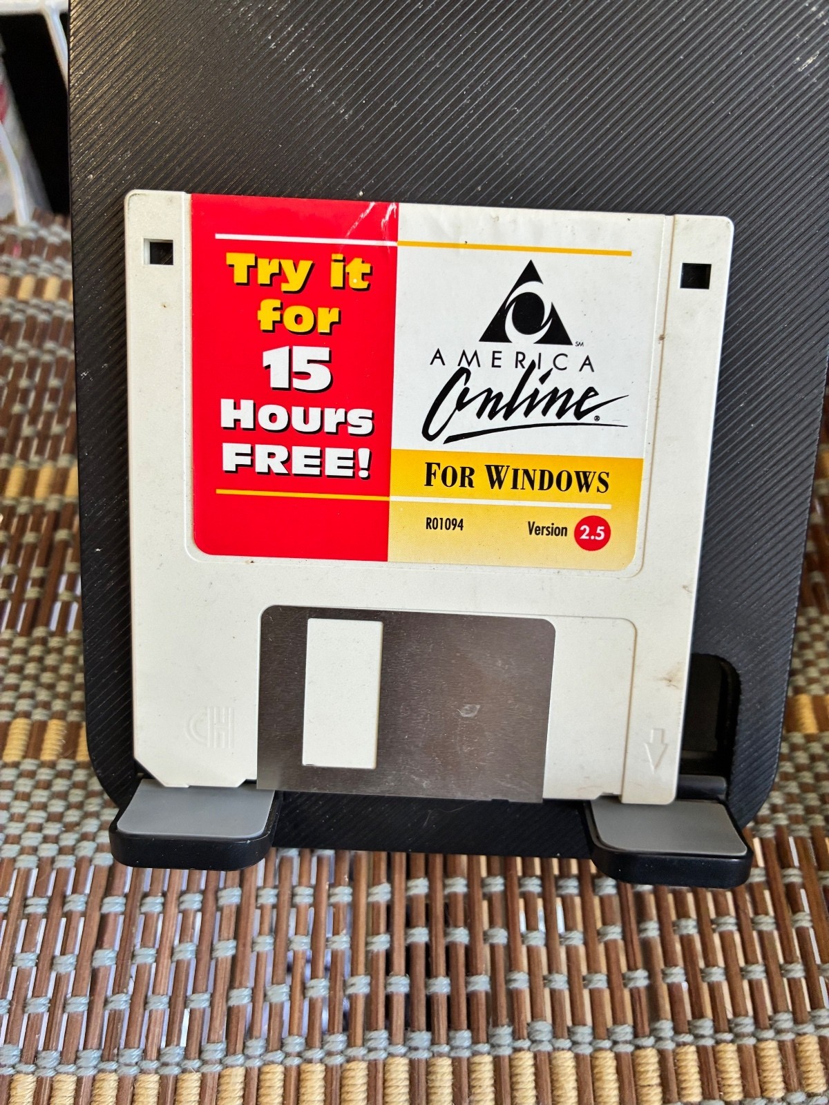 America Online AOL Version 2.5 Floppy Disk for Windows - Vintage Software