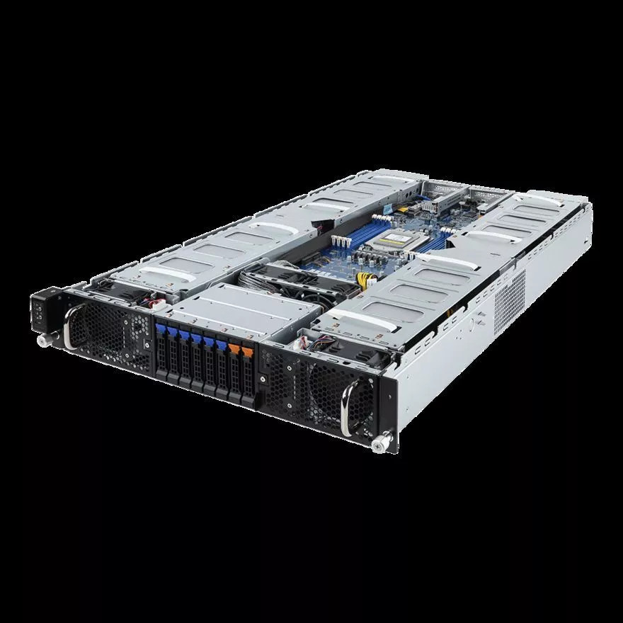 GIGABYTE 2U 8-GPU HPC/AI Server G292-Z20 REV1.0 PCIe 4.0 Suitable for 7002/7003