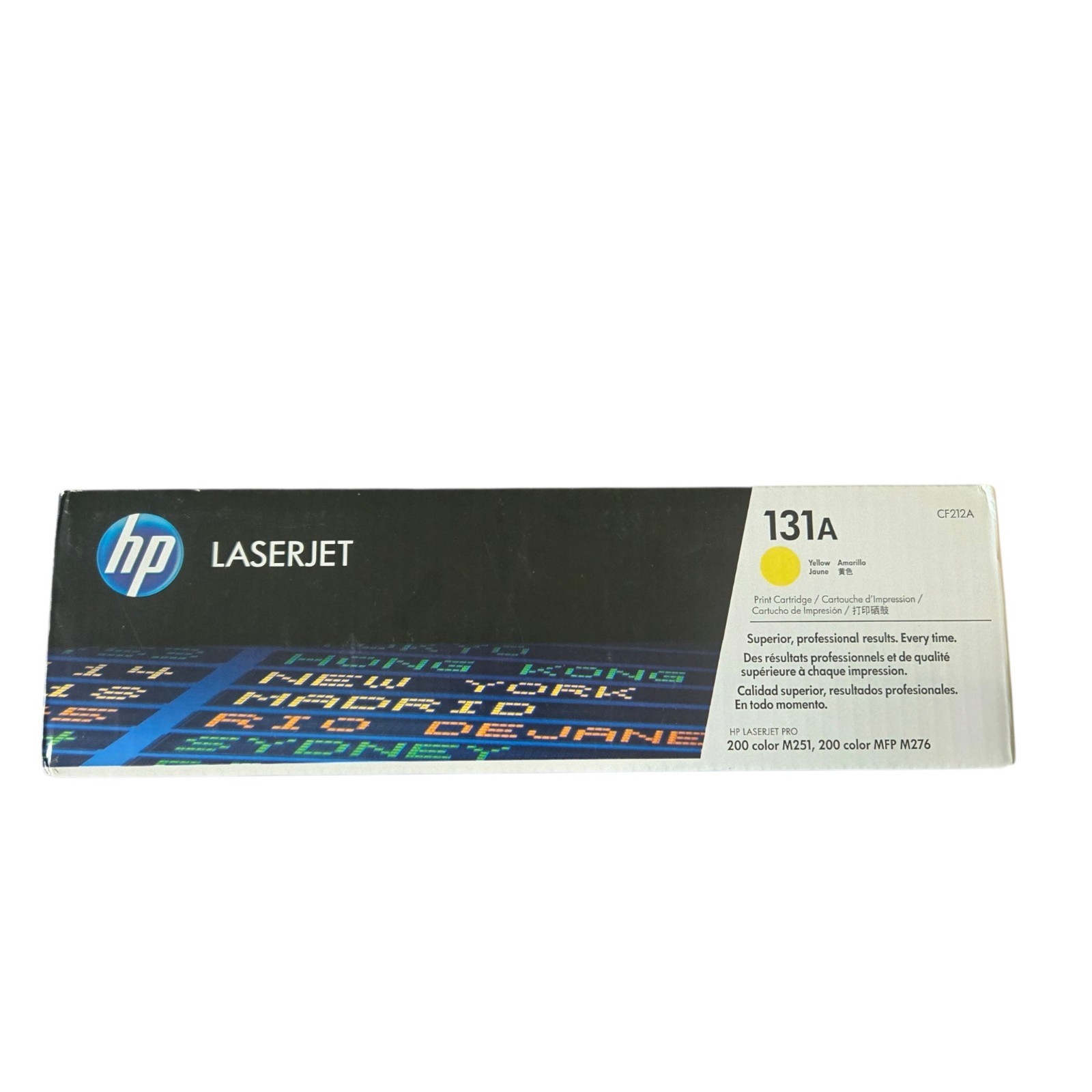 GENUINE HP 131A CF212A Yellow Toner Cartridge M251 M276 NEW SEALED CONTENTS