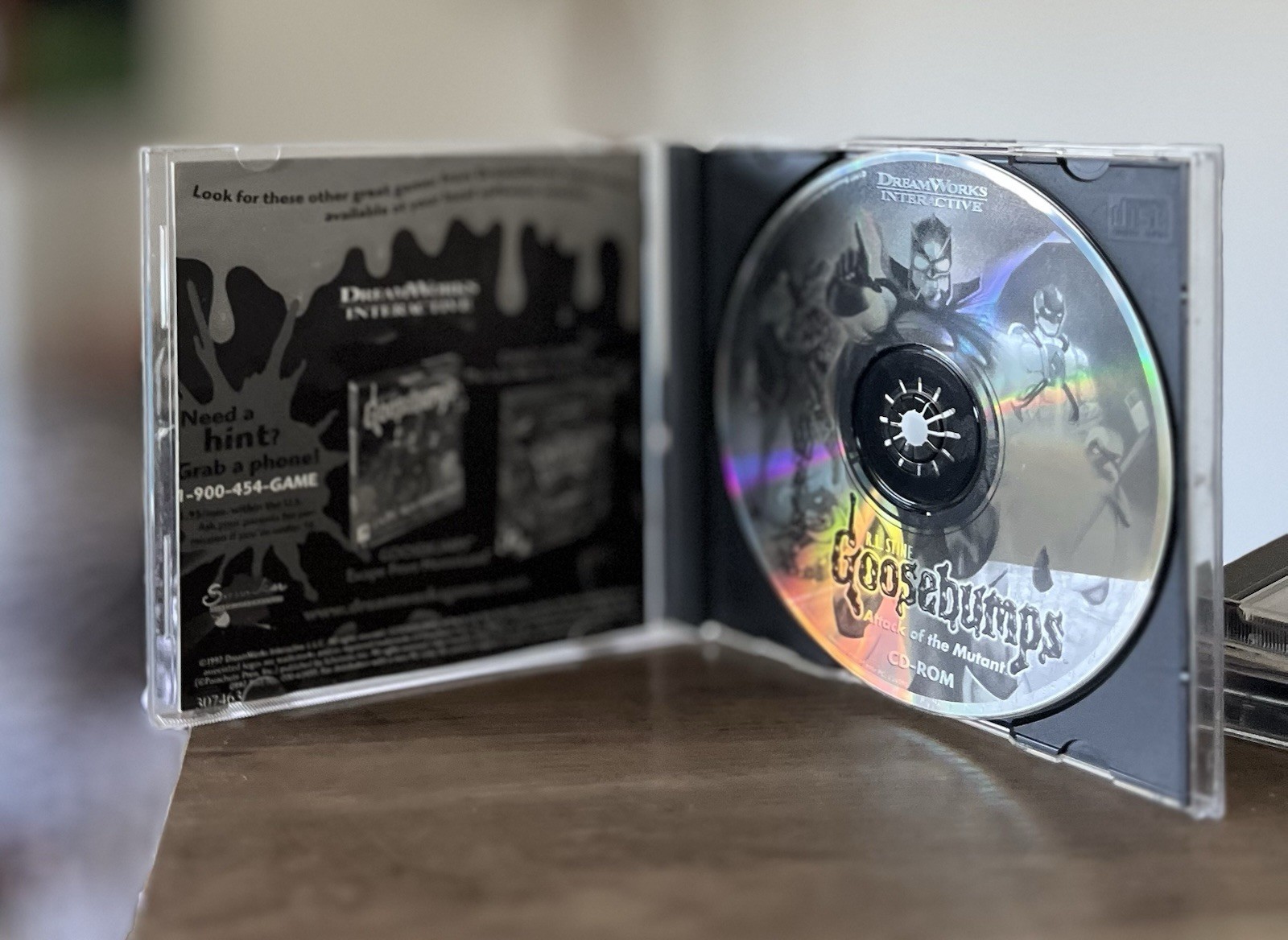 Goosebumps Attack of the Mutant PC CD Game Windows 95 DreamWorks Interactive