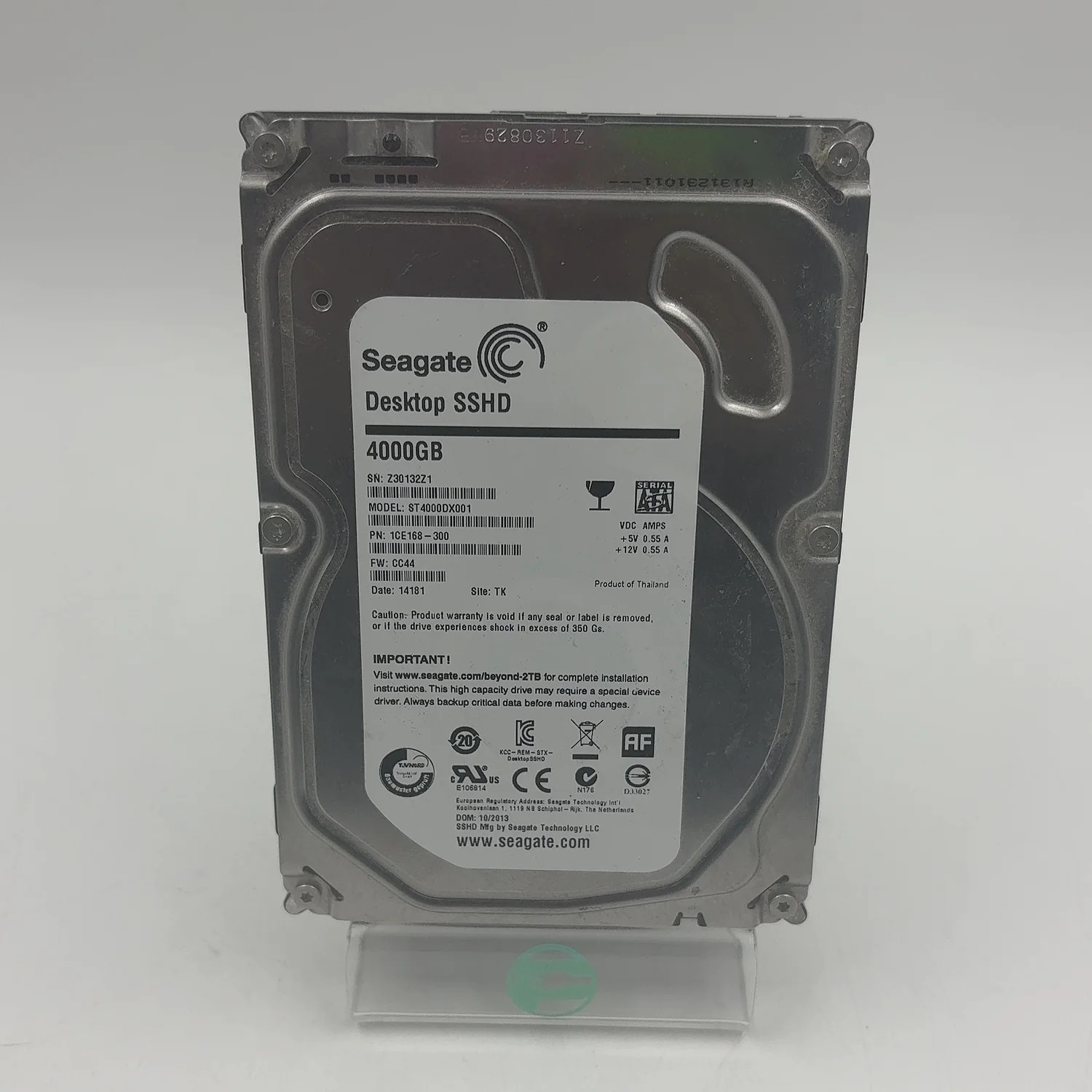 Seagate 3.5" Desktop SSHD 4TB SSHD ST4000DX001