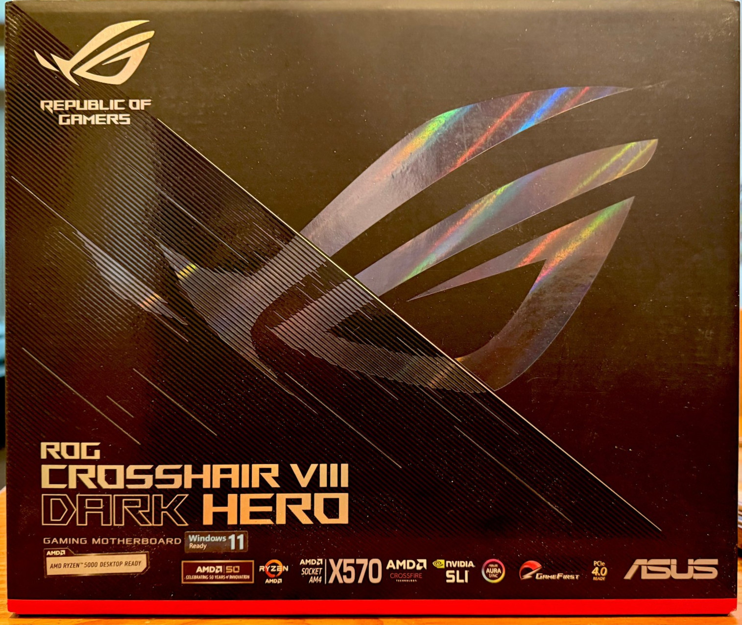 NEW - ASUS ROG Crosshair VIII Dark Hero AM4 AMD X570 SATA 6Gb/s ATX AMD MB