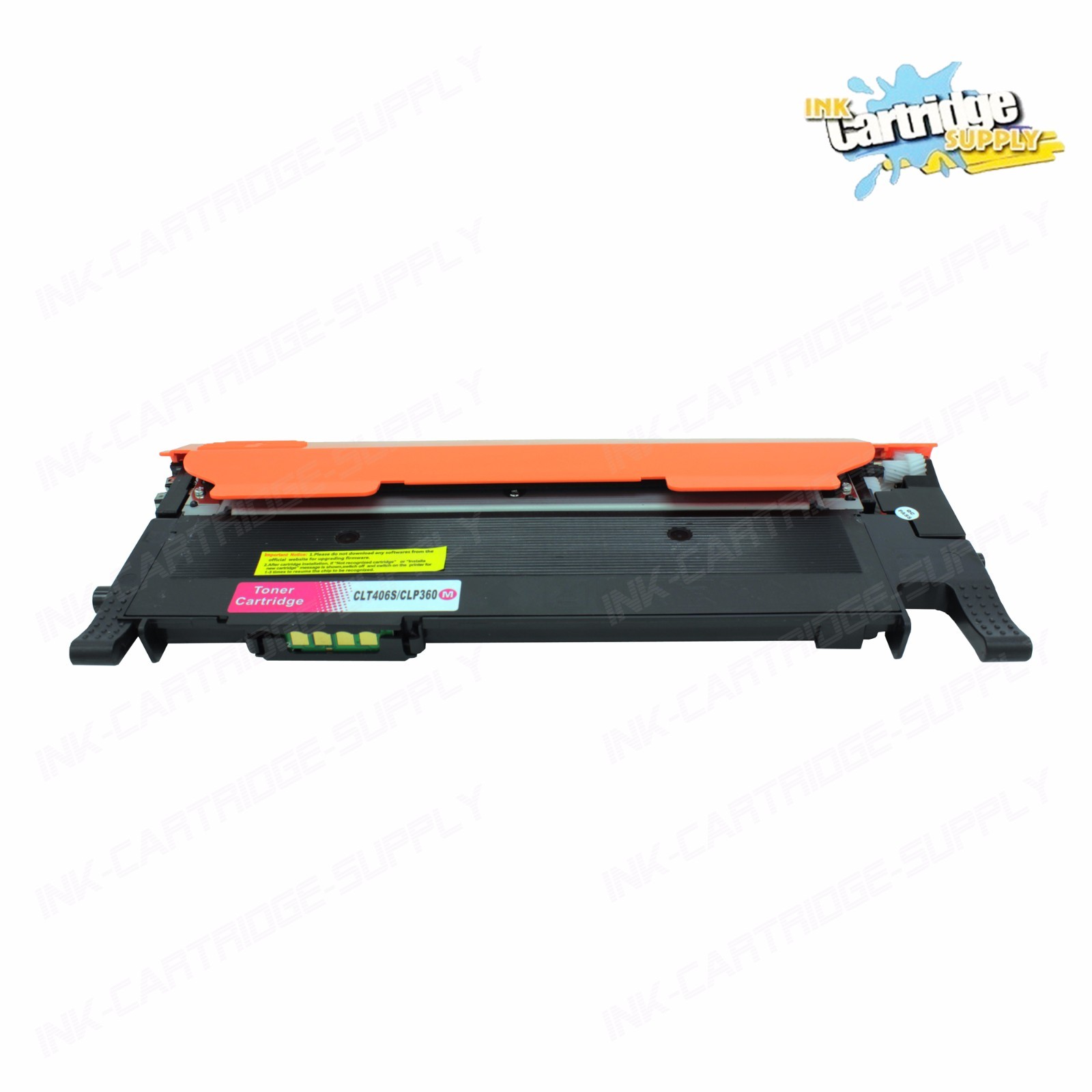 1PK CLT406S Magenta Color Toner For Samsung CLP-365W CLX-3305FW C410W  C460FW 