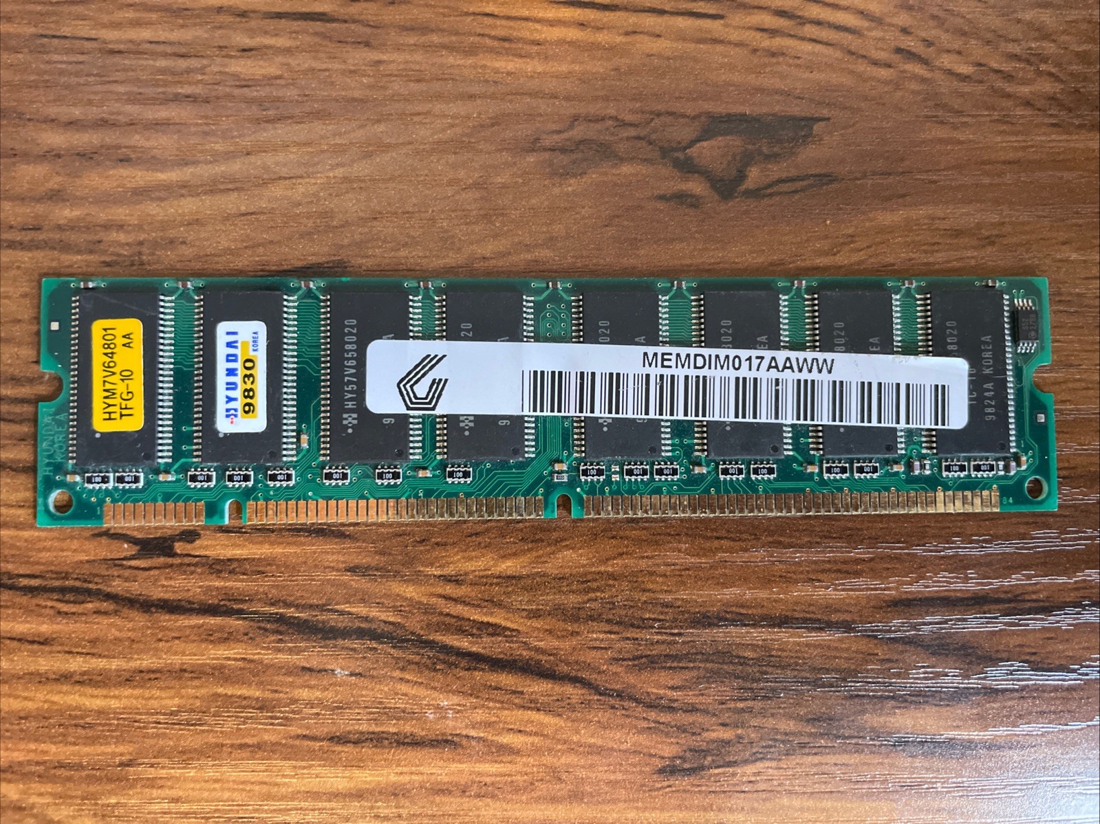 HYM7V64801 TFG-10 Memory Hyundai MEMDIM017AAWW  