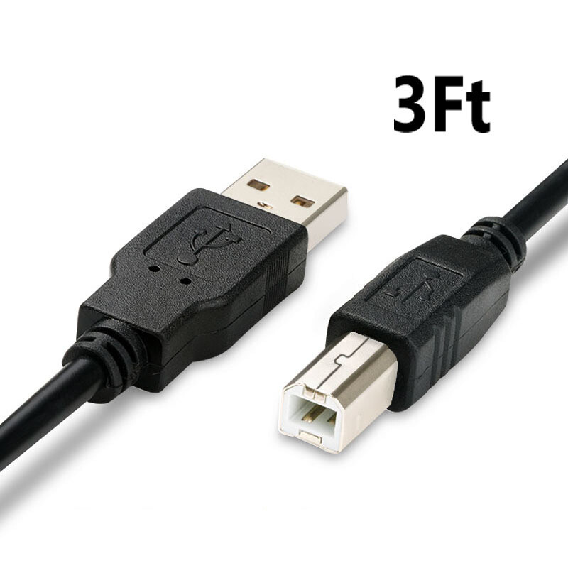 3Ft USB Cable for WD Western Digital WD1200B015-RNN 3405U Hard Drive Data Cord