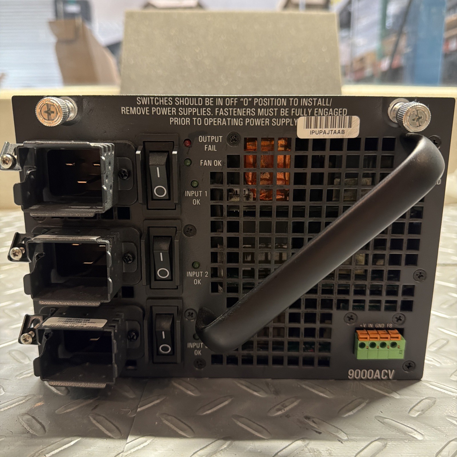 Cisco Delta PWR-C45-9000ACV V02 Catalyst 4500 9000w WAC - DPST-9000AB A
