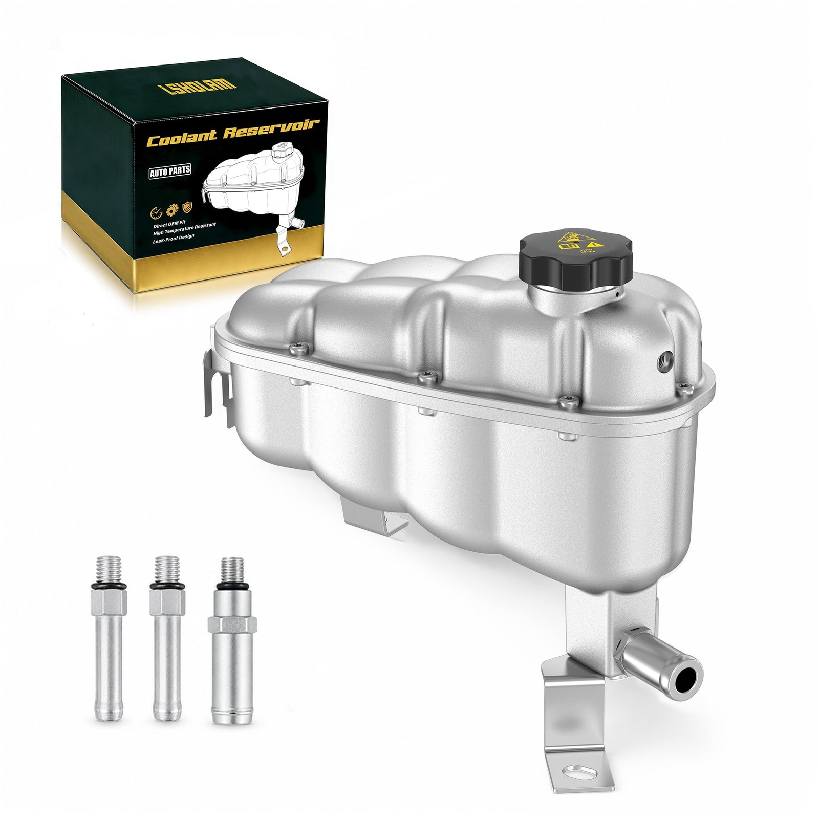 Aluminum Coolant Reservoir Tank for Silverado Sierra Tahoe Yukon Escalade 07-20