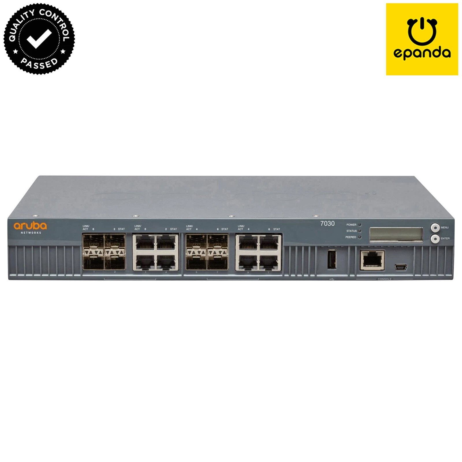 HPE Aruba 7030-RW Wireless Controller ARCN7030 JW686A, Lic 40(AP/PEFNG/RFP), 1Y