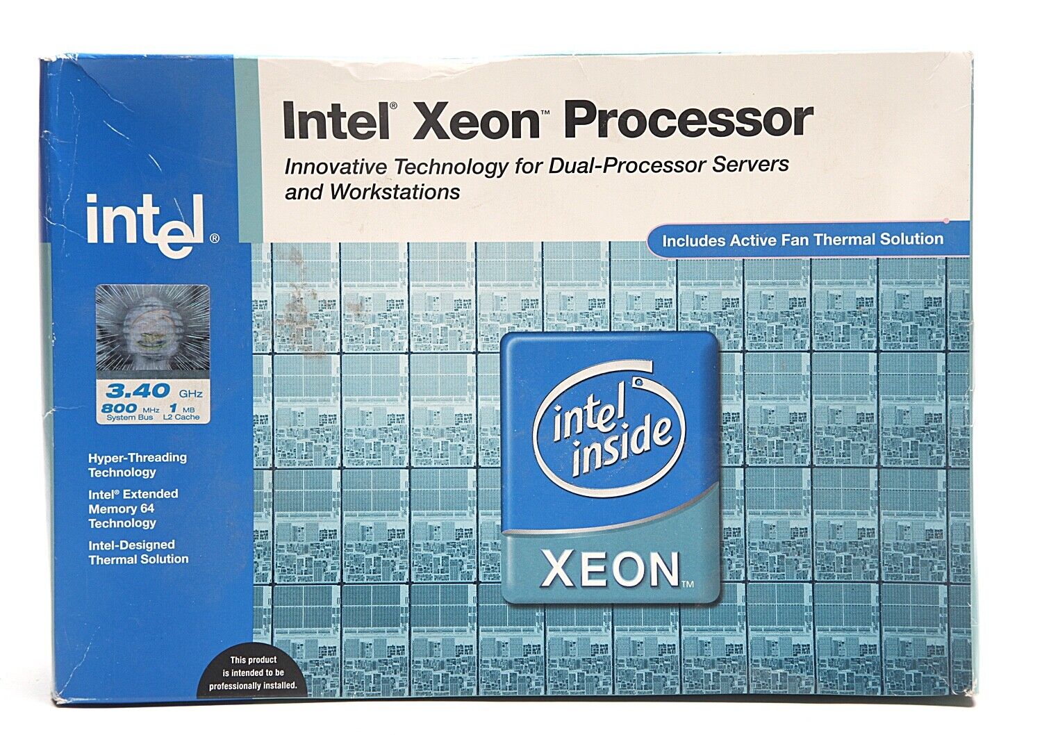 INTEL XEON 3.4 GHz Processor Unopened, Never Used