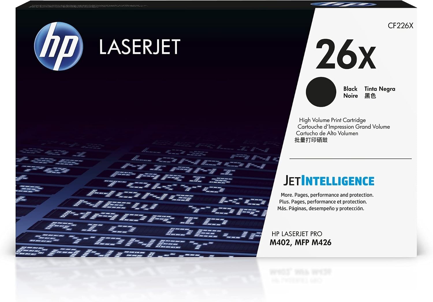 HP 26X Black High-Yield Toner Cartridge