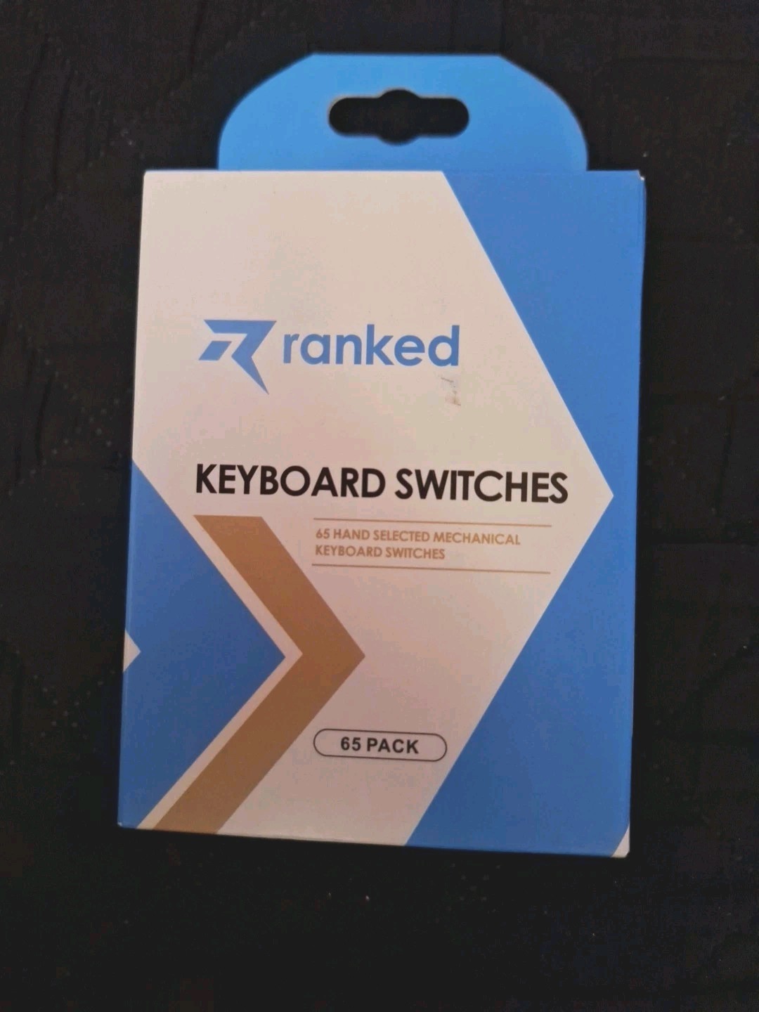 Ranked Kailh Box Red  Hand Selected 65 pack Keyboard Switches New