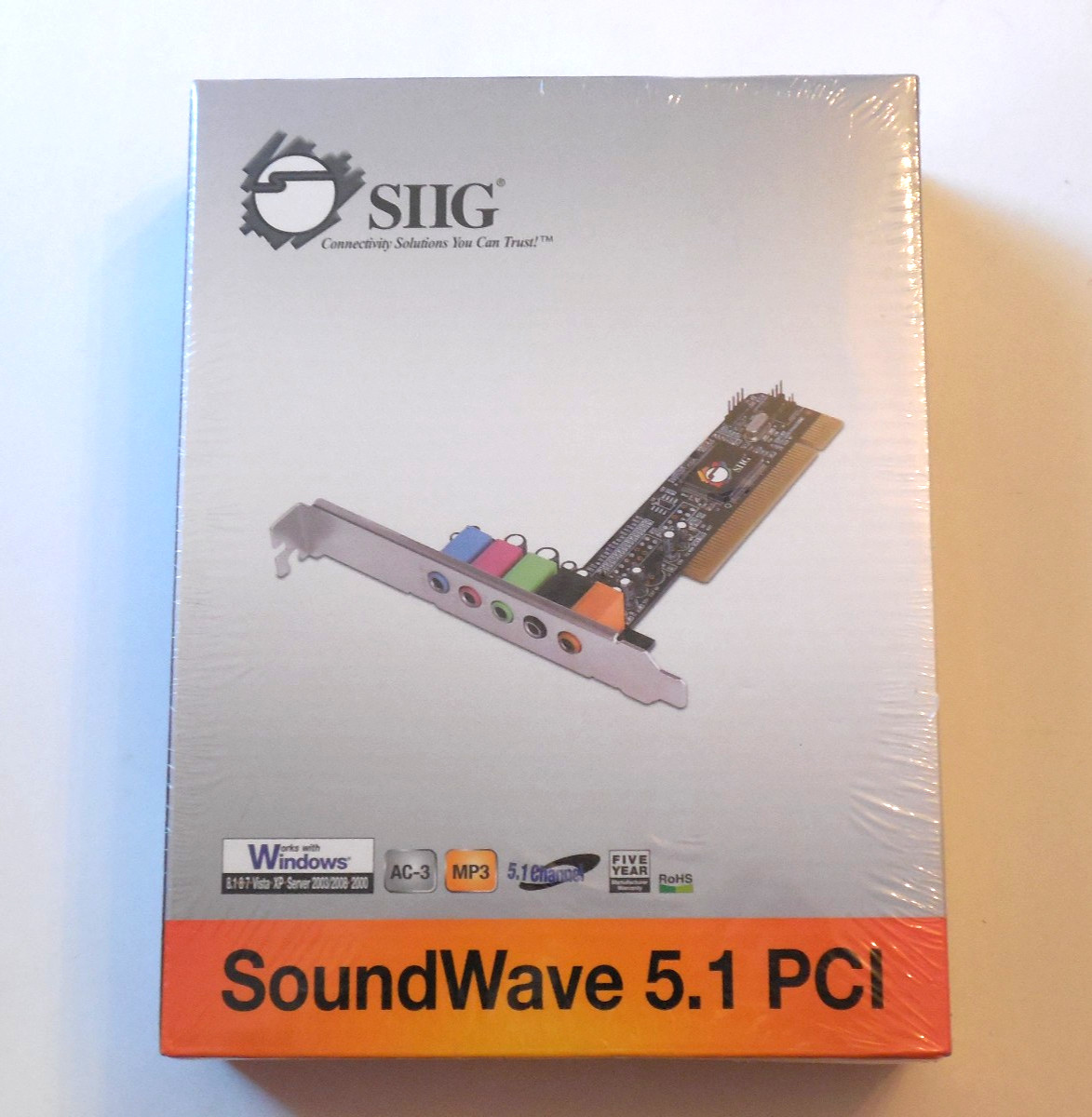 New Sealed SIIG SoundWave 5.1 PCI Sound Card IC510012S2
