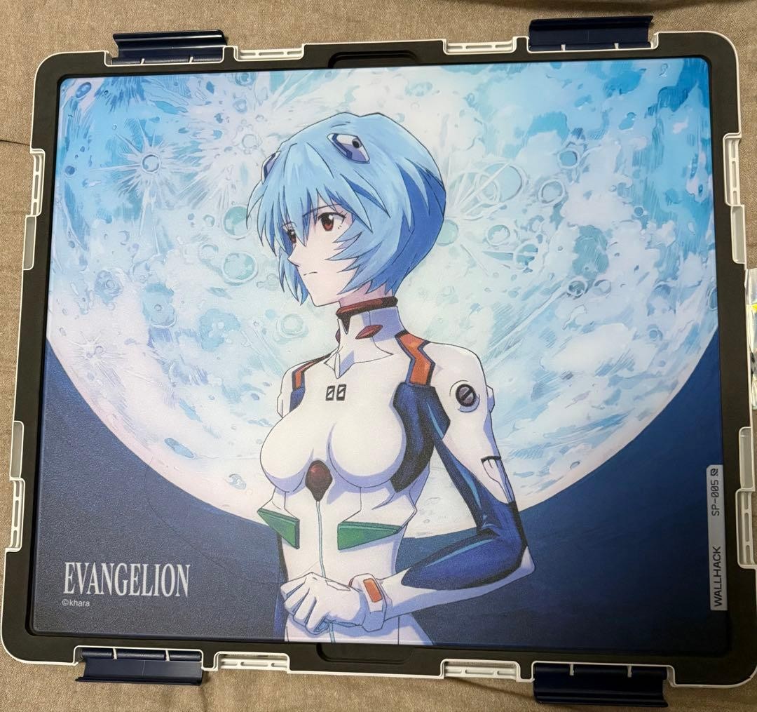 Wallhack SP-005 Evangelion Rei Ayanami Limited Edition Glass Mouse Pad