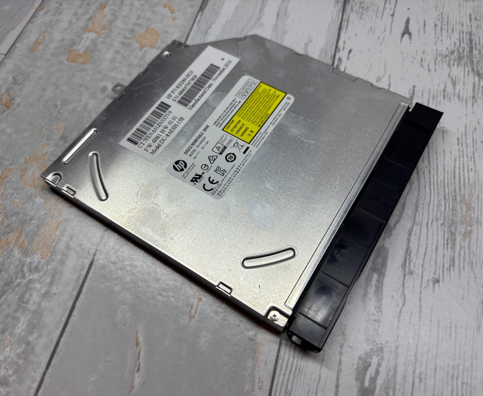 HP 15-ay536nw Genuine DVD RW Optical Drive DU-8AESH-15B 858505-001 SATA 9.5mm