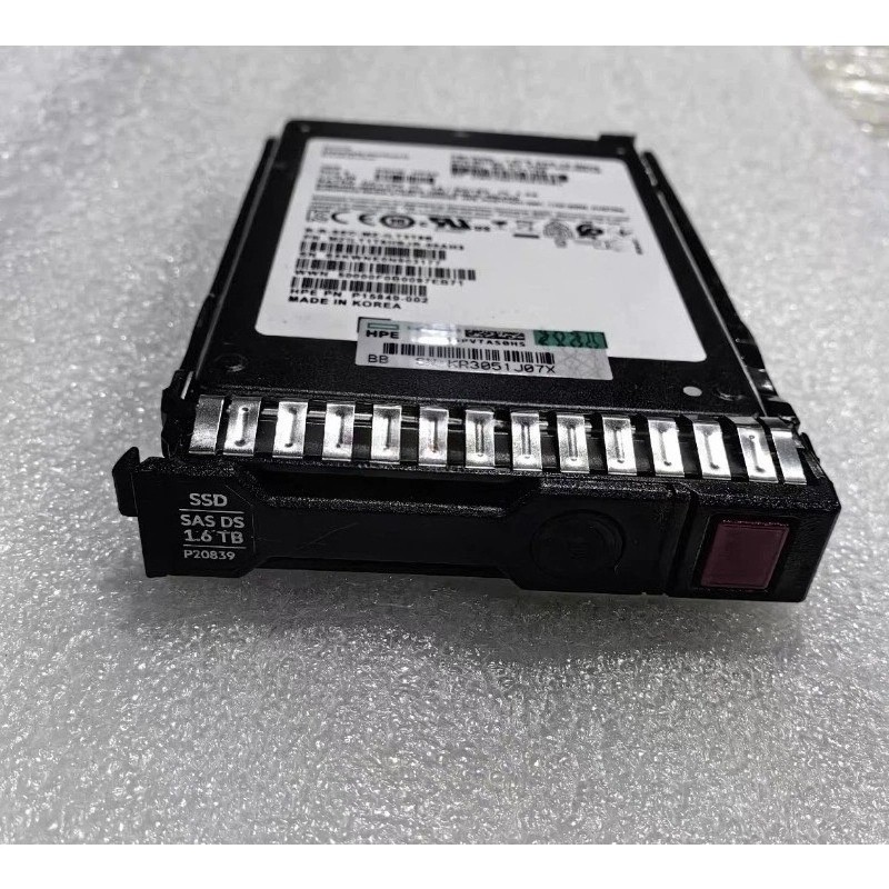 P19915B21 HPE 1.6TB P20839-001 P19915-B21 SAS 12Gb MIXED SSD GEN10 Solid State D