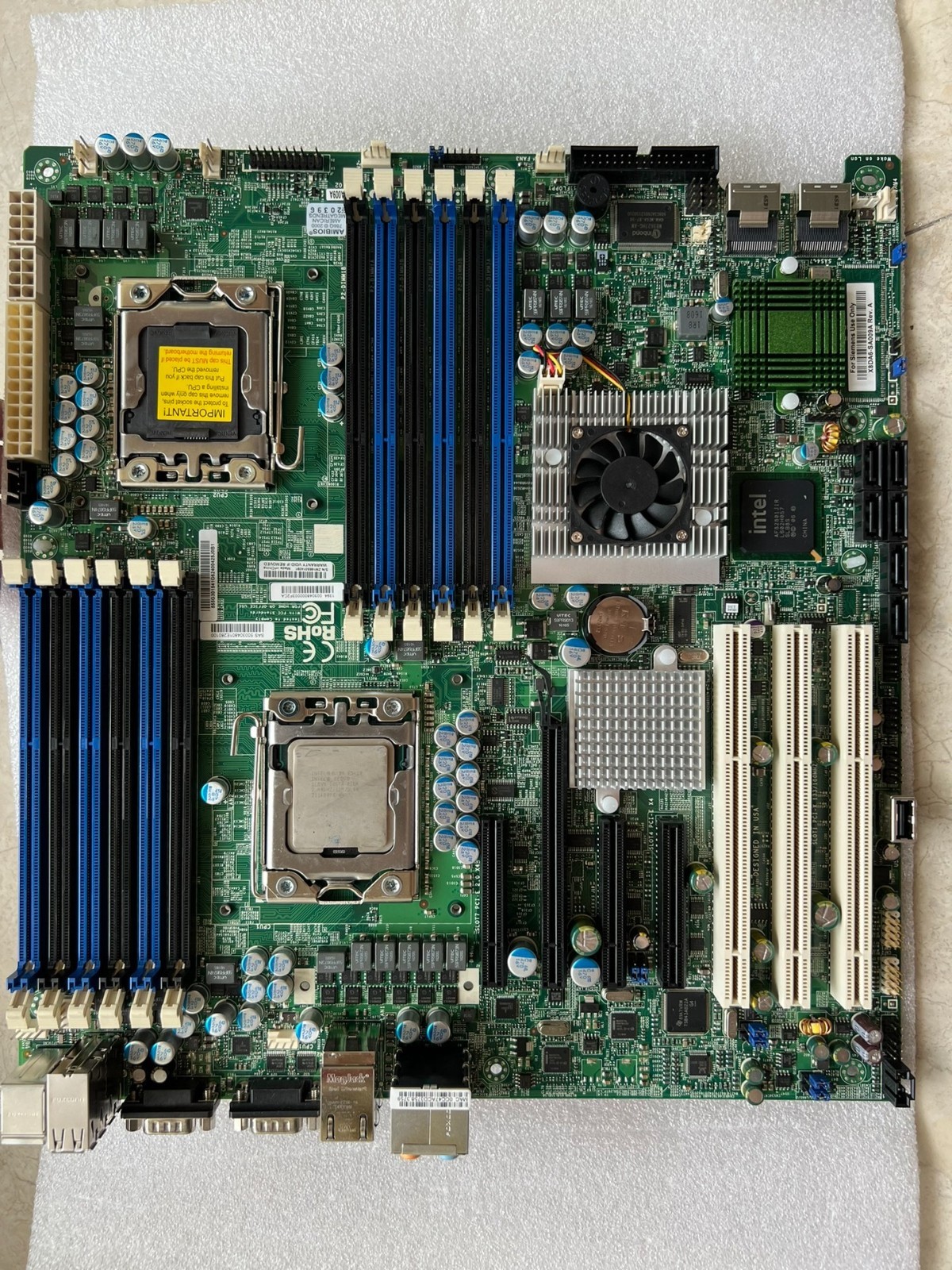 1pcs  used Original SUPER Medical Motherboard X8DA6 X8DA6-SA009A 1366 Needles