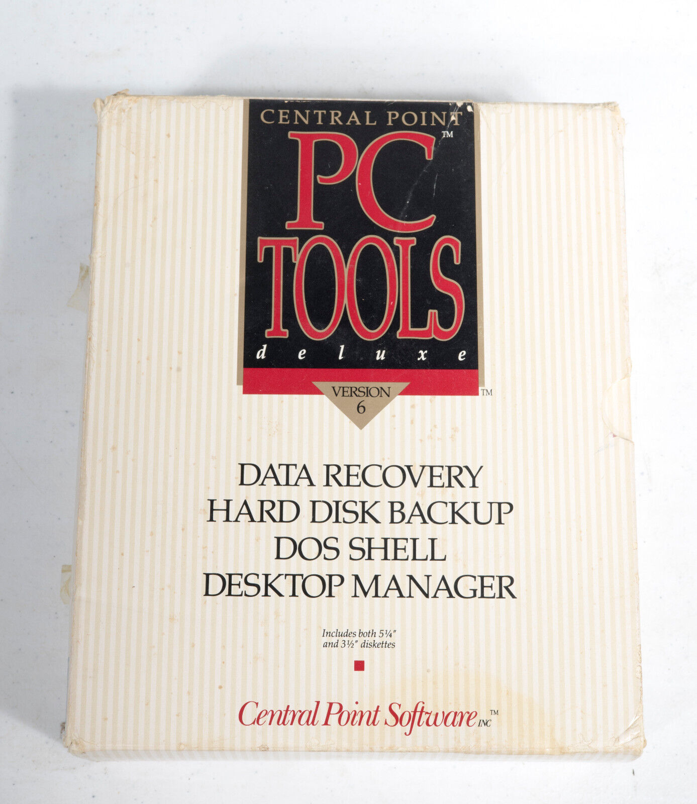 Vintage Central Point PC Tools Deluxe Vintage Version 6 Desktop Manager ST533B19