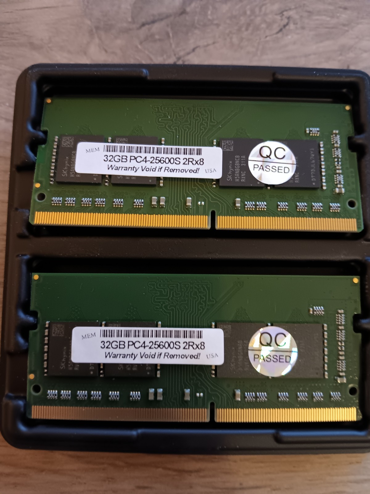 64GB Kit 2x32GB SODIMM DDR4-3200MHz 260-Pin non-ECC Compatible Laptop RAM Memory
