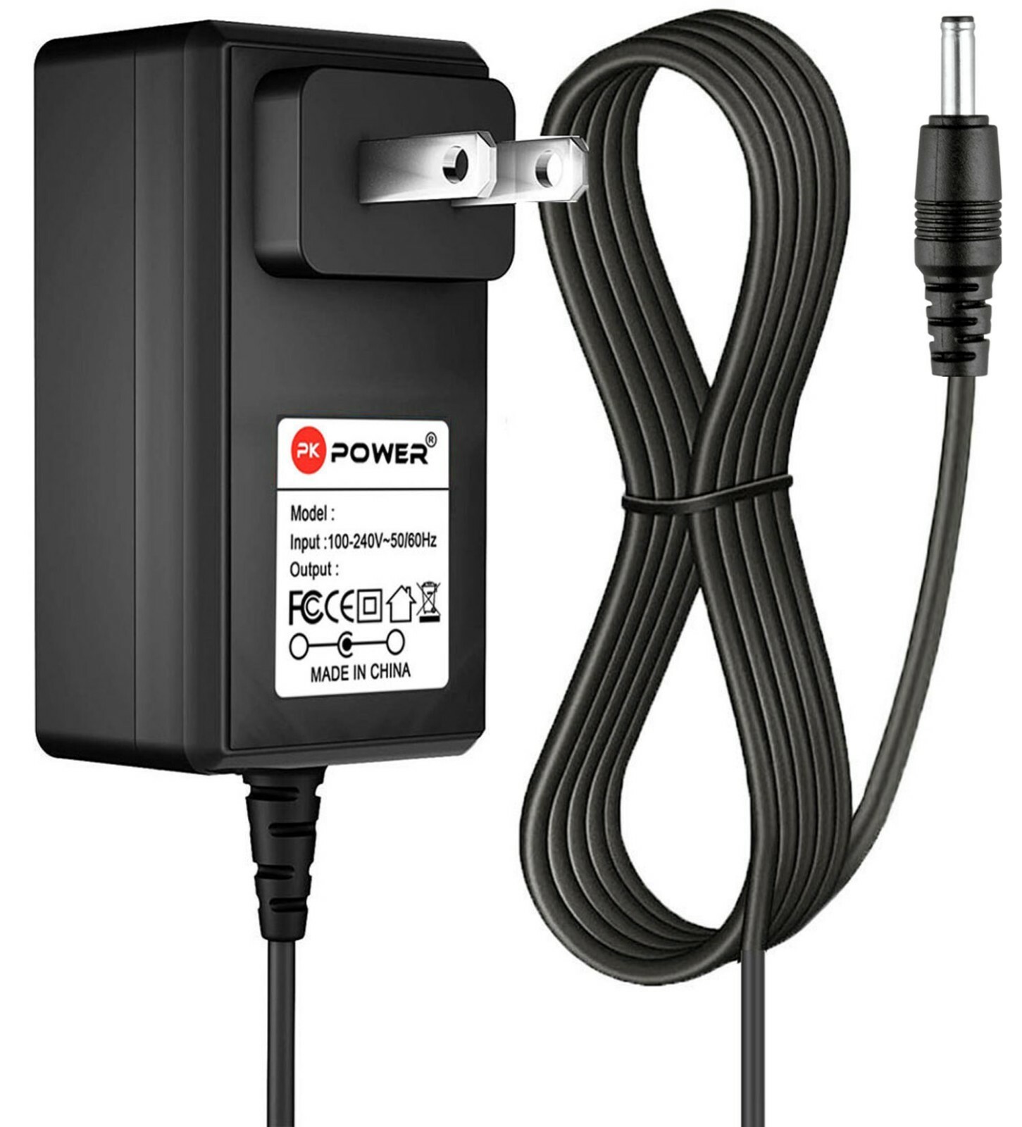 Pkpower DC 5V 2A Center+ AC Adapter Power Supply 3.5mm/1.3mm Class 2 Transformer