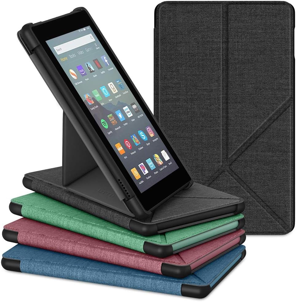 Case Compatible With All-New Amazon Fire 7 Tablet Case Folio Stand Smart Cover