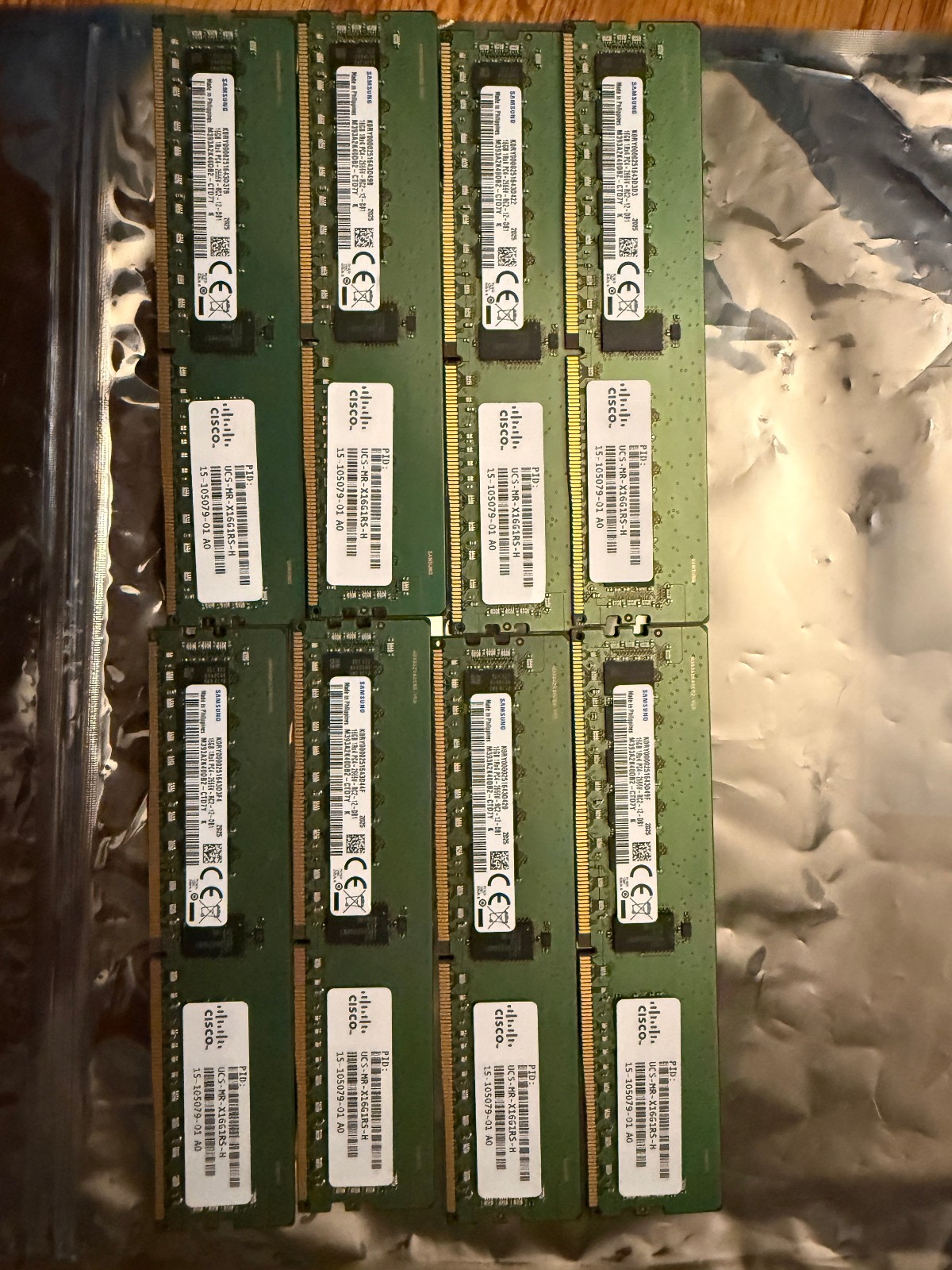 Cisco UCS-MR-X16G1RS-H 16GB 1Rx4 PC4-2666V DDR4 ECC DIMM Samsung