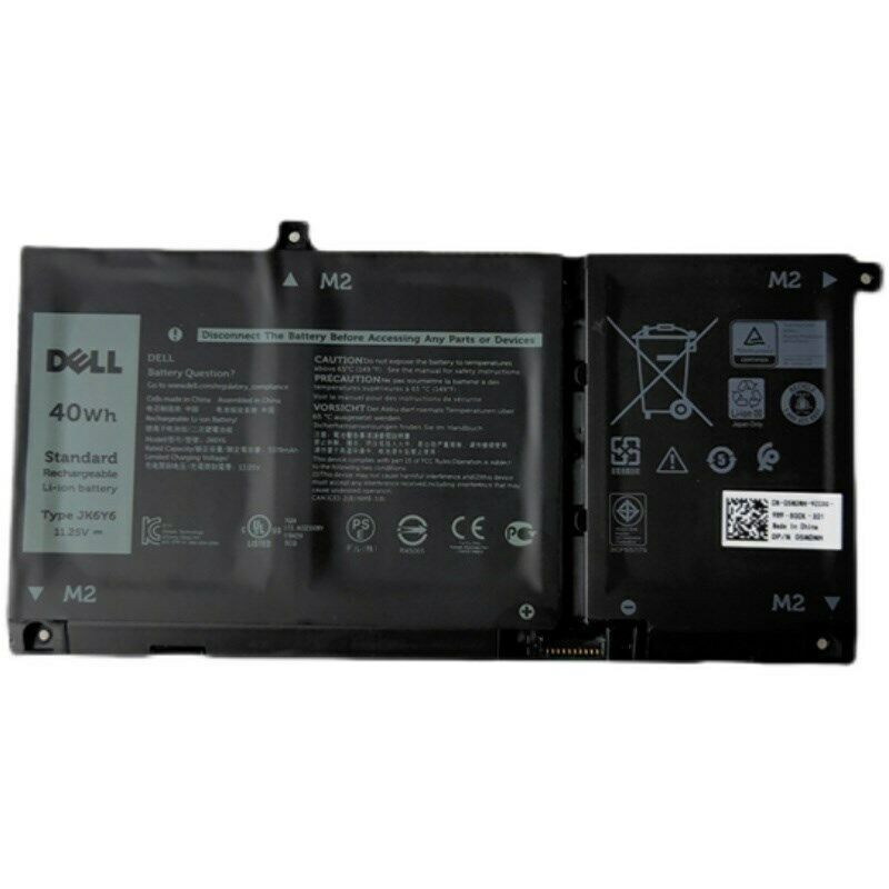 OEM Genuine 40WH JK6Y6 Battery Dell Latitude 3410 Inspiron 14 5000 2-in-1 C5KG6