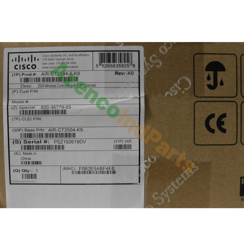 1PC NEW Cisco AIR-CT2504-5-K9 Wireless Controller Fast Delivery