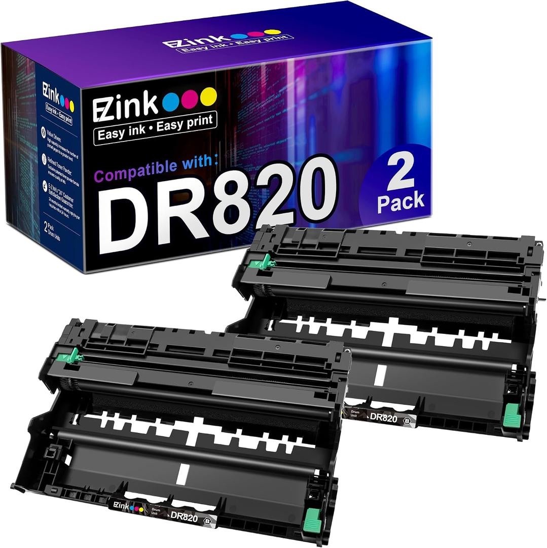E-Z Ink Compatible Drum Unit Replacement for Brother DR 820 DR820 DR-820